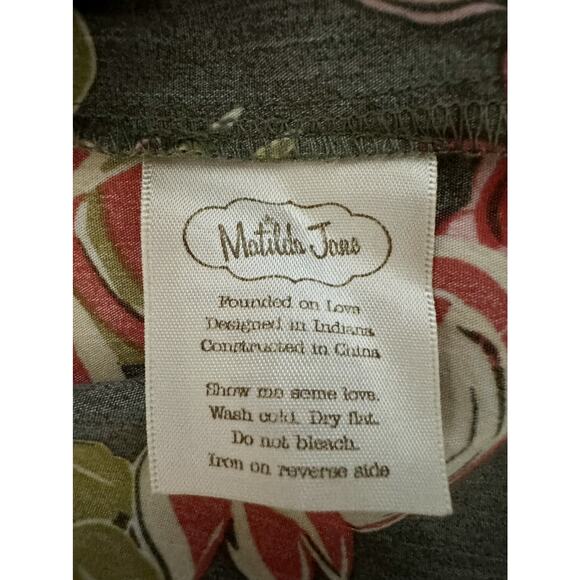 Matilda Jane Vintage Serendipity Floral Perfect Day Knot Sleeveless Dress 6 - Picture 8 of 10